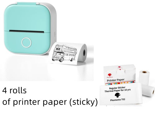 Mini imprimante thermique Bluetooth T02 - vue 11