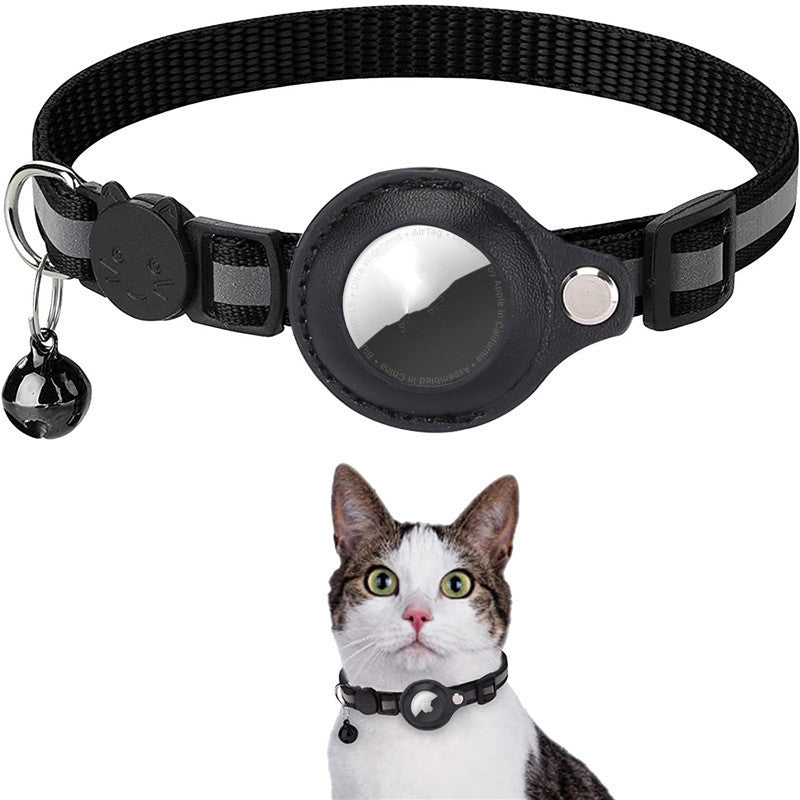Collier réfléchissant avec étui AirTag pour chien et chat - vue 4