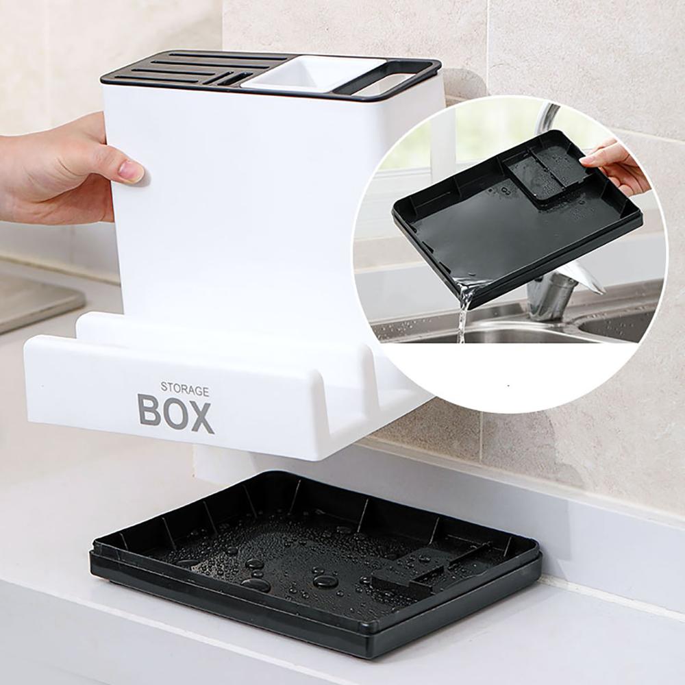 Multifunction kitchen organizer with drip tray - view 6