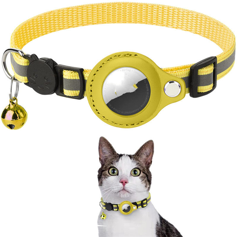 Collier réfléchissant avec étui AirTag pour chien et chat - vue 3