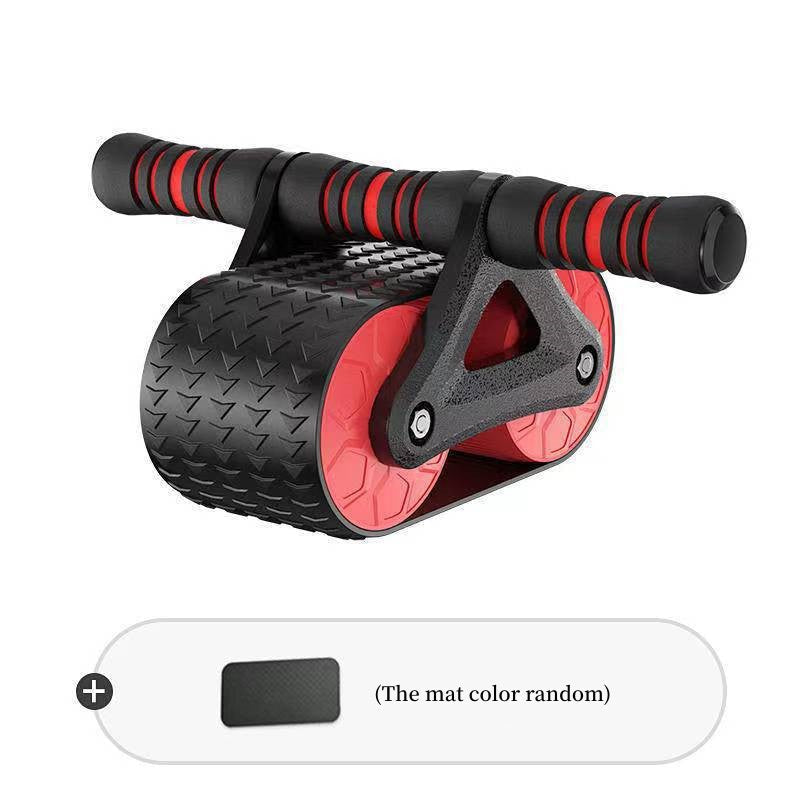 Dual-wheel ab roller with assisted return - view 8
