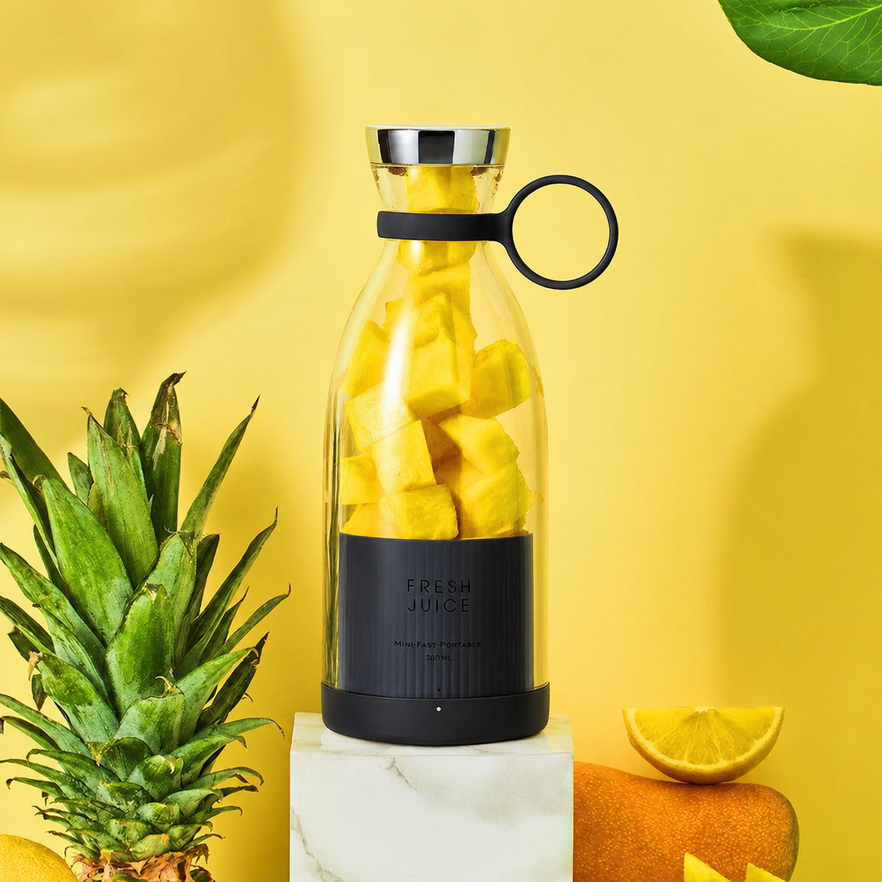 Blender portable rechargeable 380 ml noir