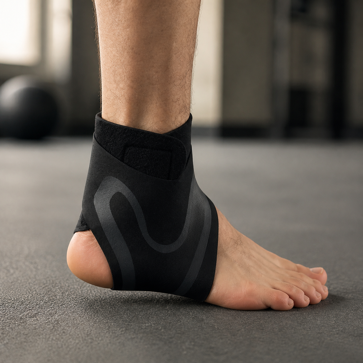 Adjustable Ankle Support Braces - Pair