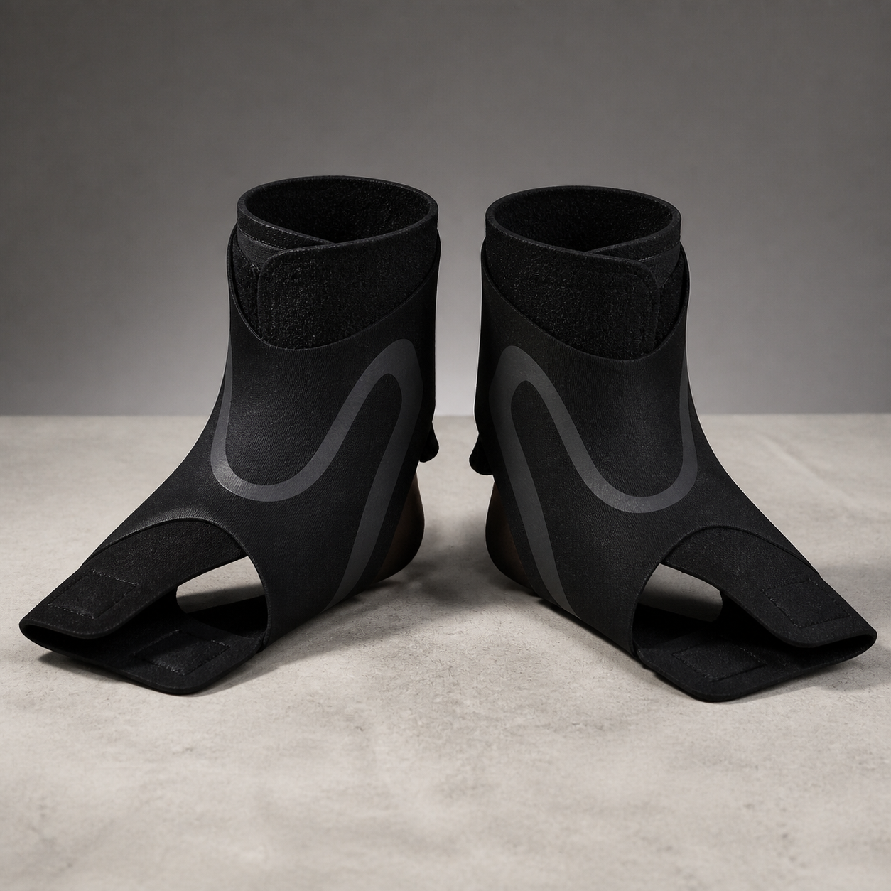 Adjustable Ankle Support Braces - Pair