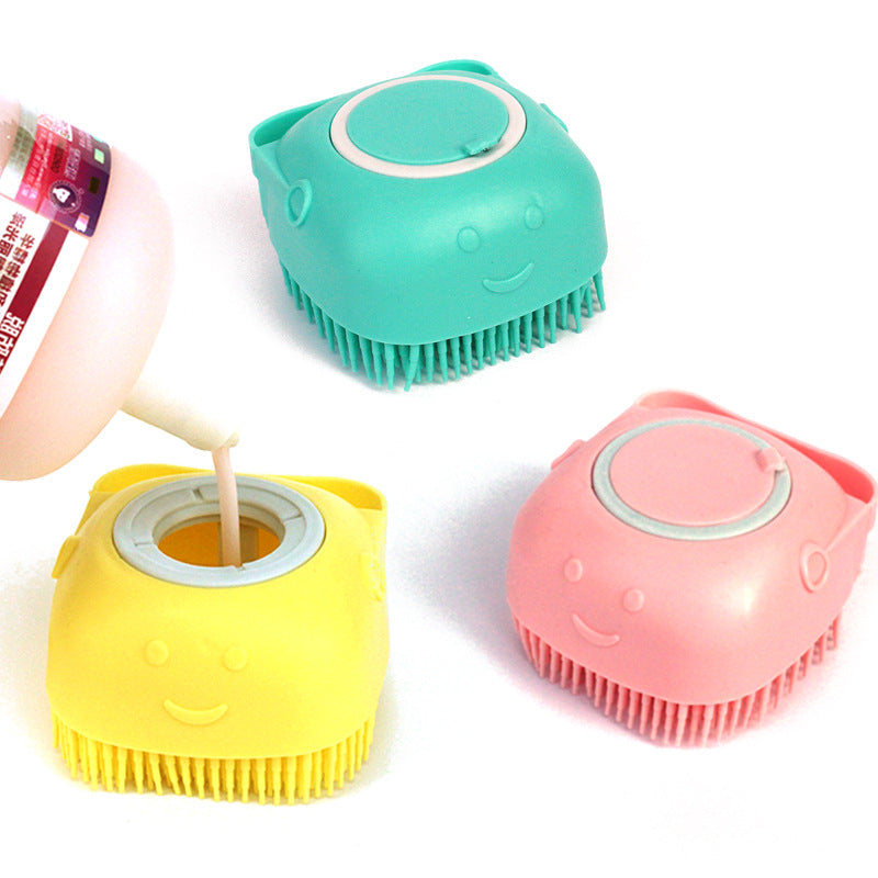 Brosse de bain massante avec réservoir pour animaux - vue 3