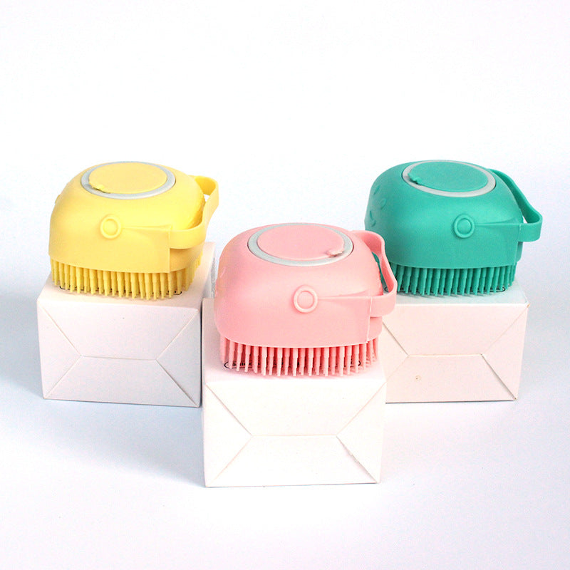 Brosse de bain massante avec réservoir pour animaux - vue 10
