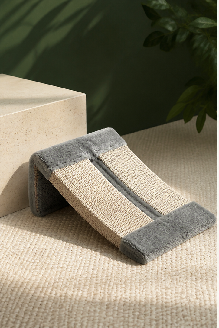 Griffoir pliable pour chat – coloris Gris
