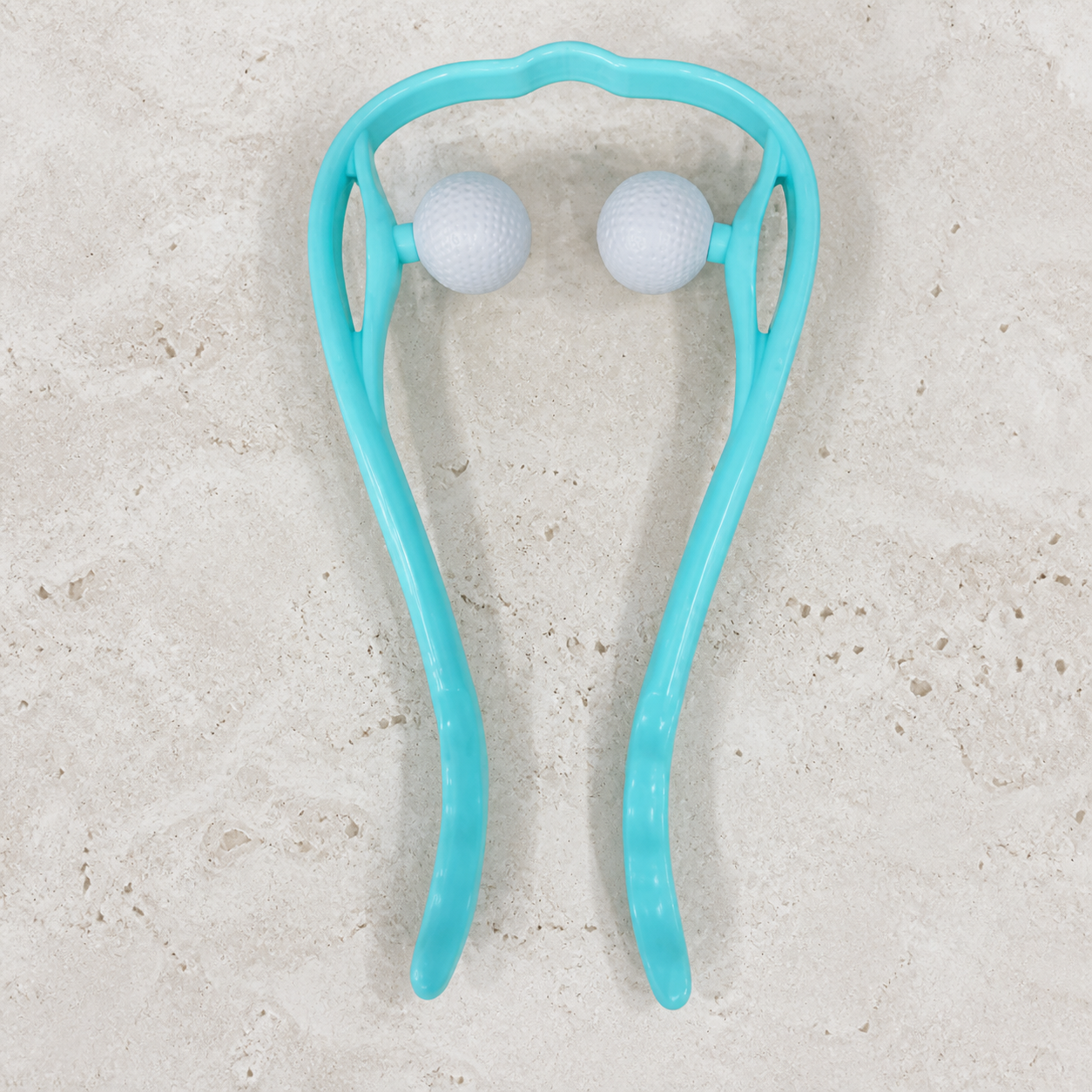 Masseur cervical manuel – Bleu, 2 boules