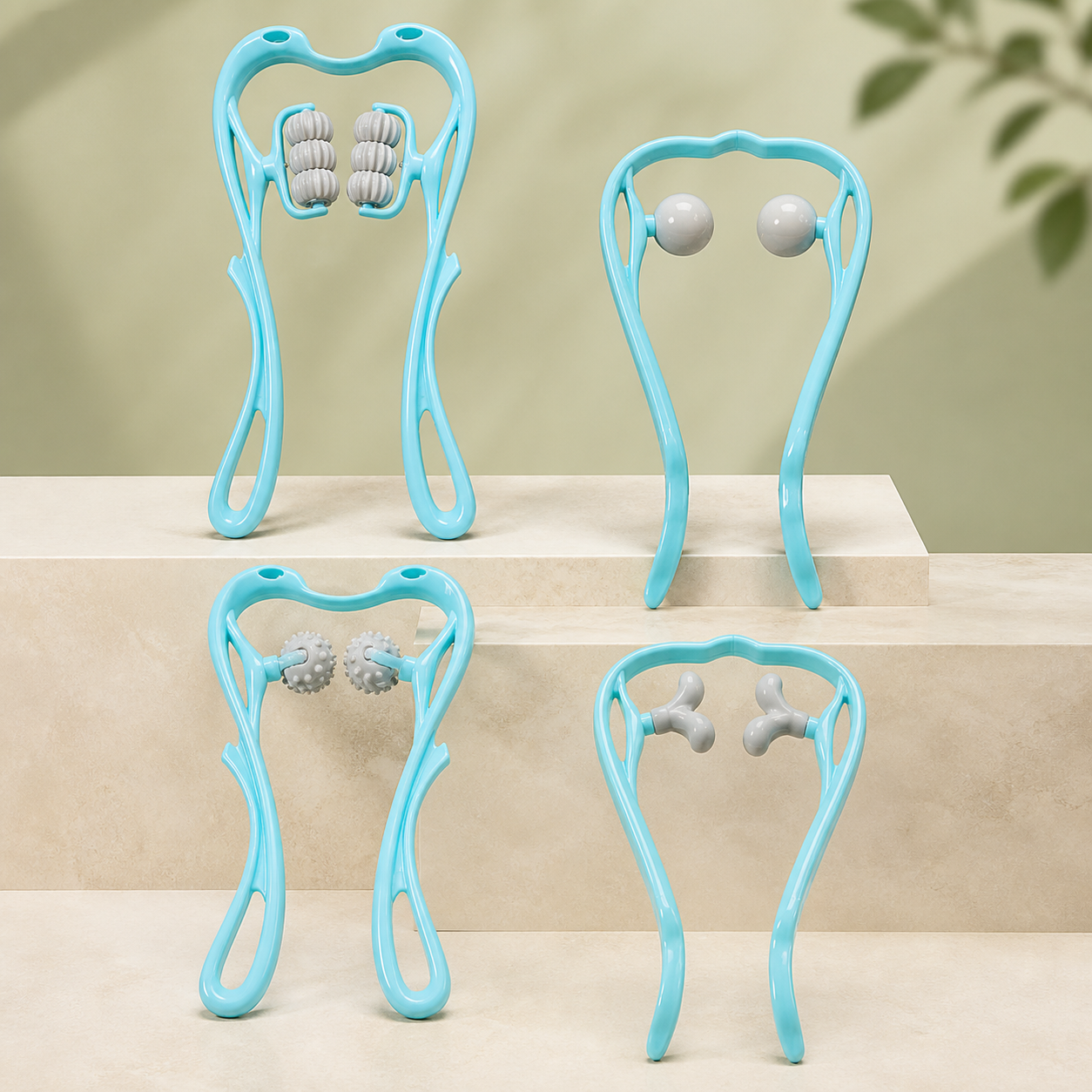 Différents modèles de masseurs cervicaux manuels