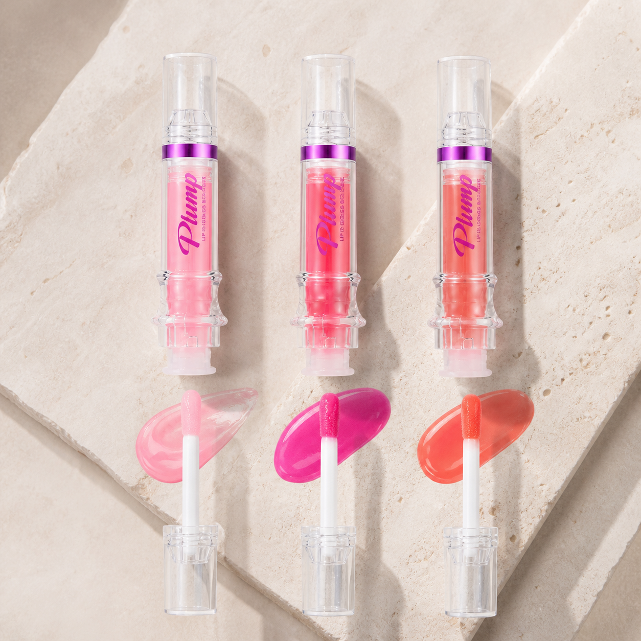 Mirror-effect lip gloss - 6 shades