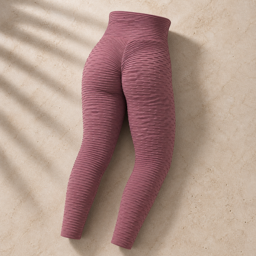 legging sculptant taille haute Olvyra – Bois de rose