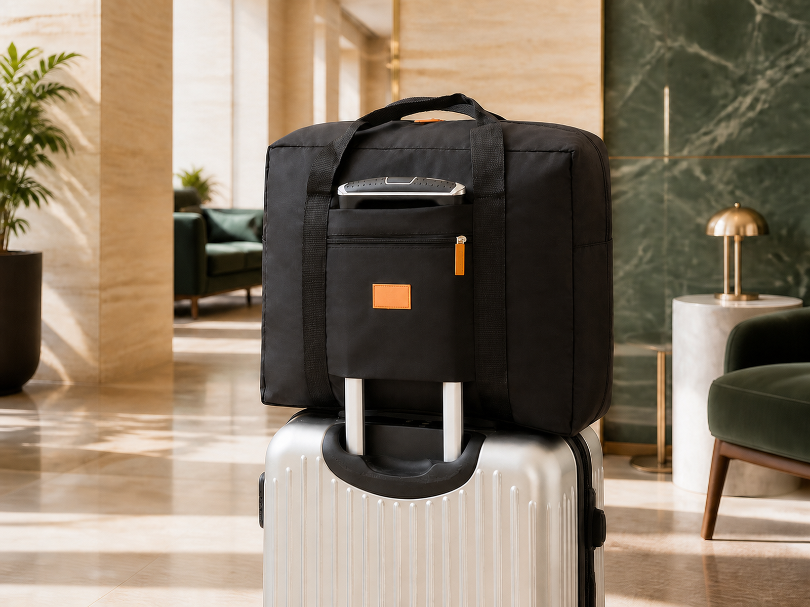 Foldable travel bag