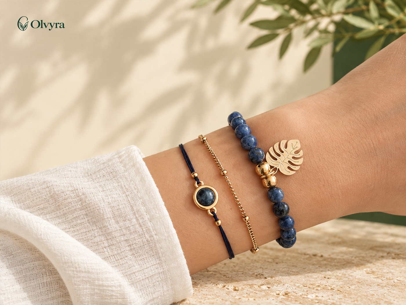 Bohemian beaded bracelet selection