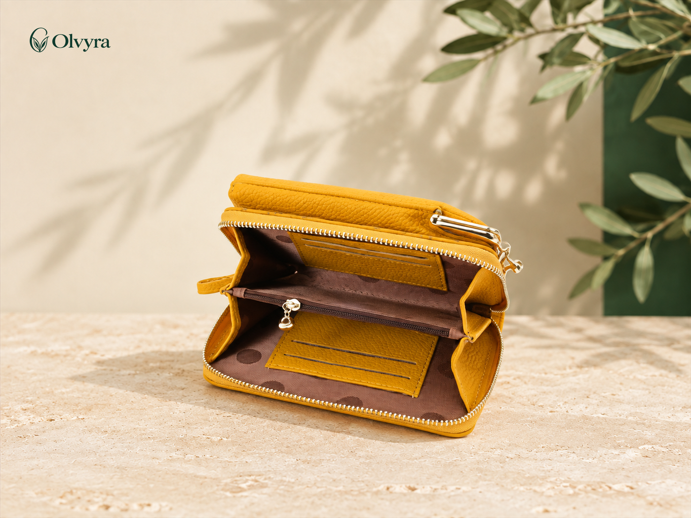 Textured crossbody bag