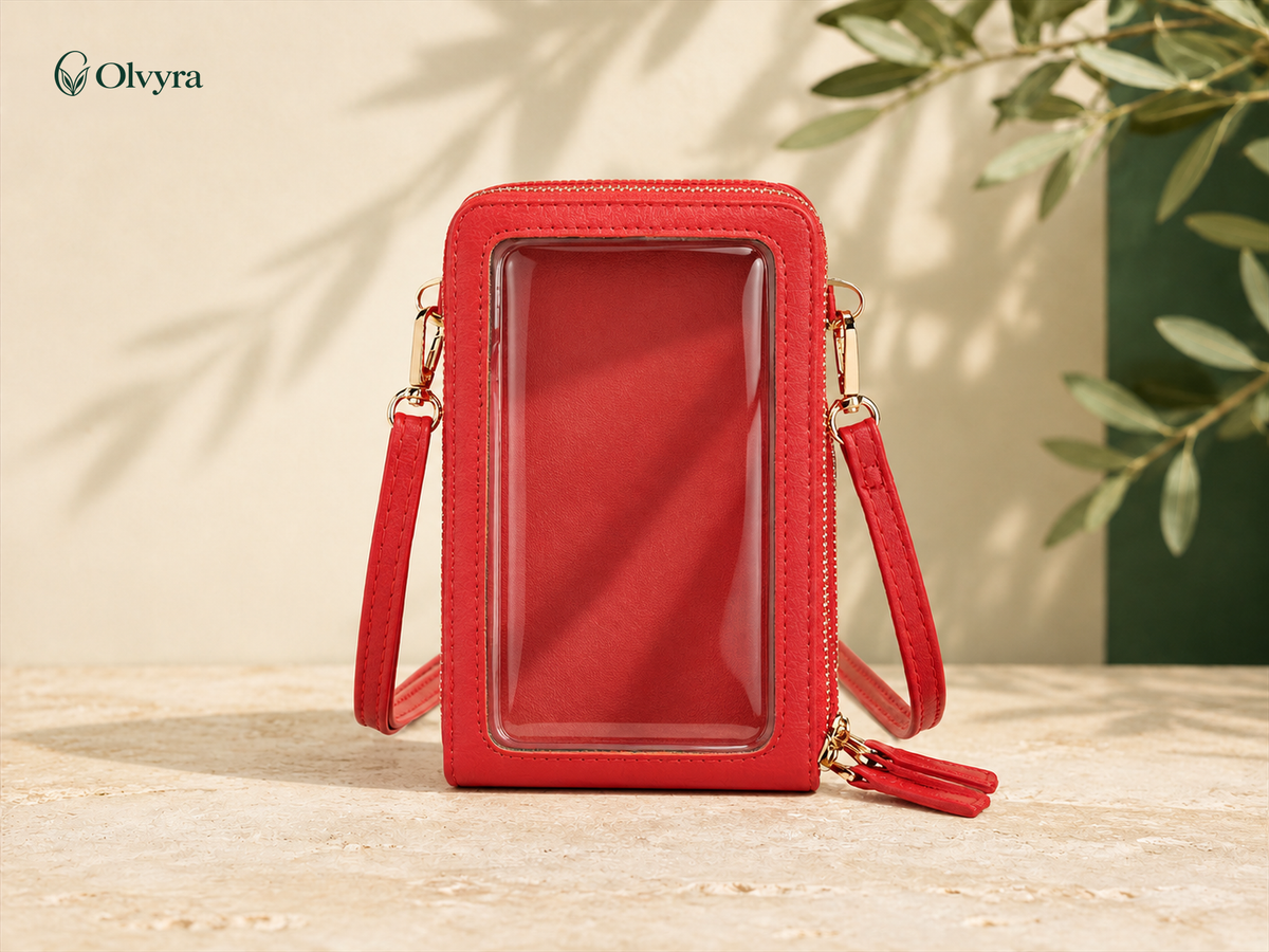 Crossbody phone and wallet pouch
