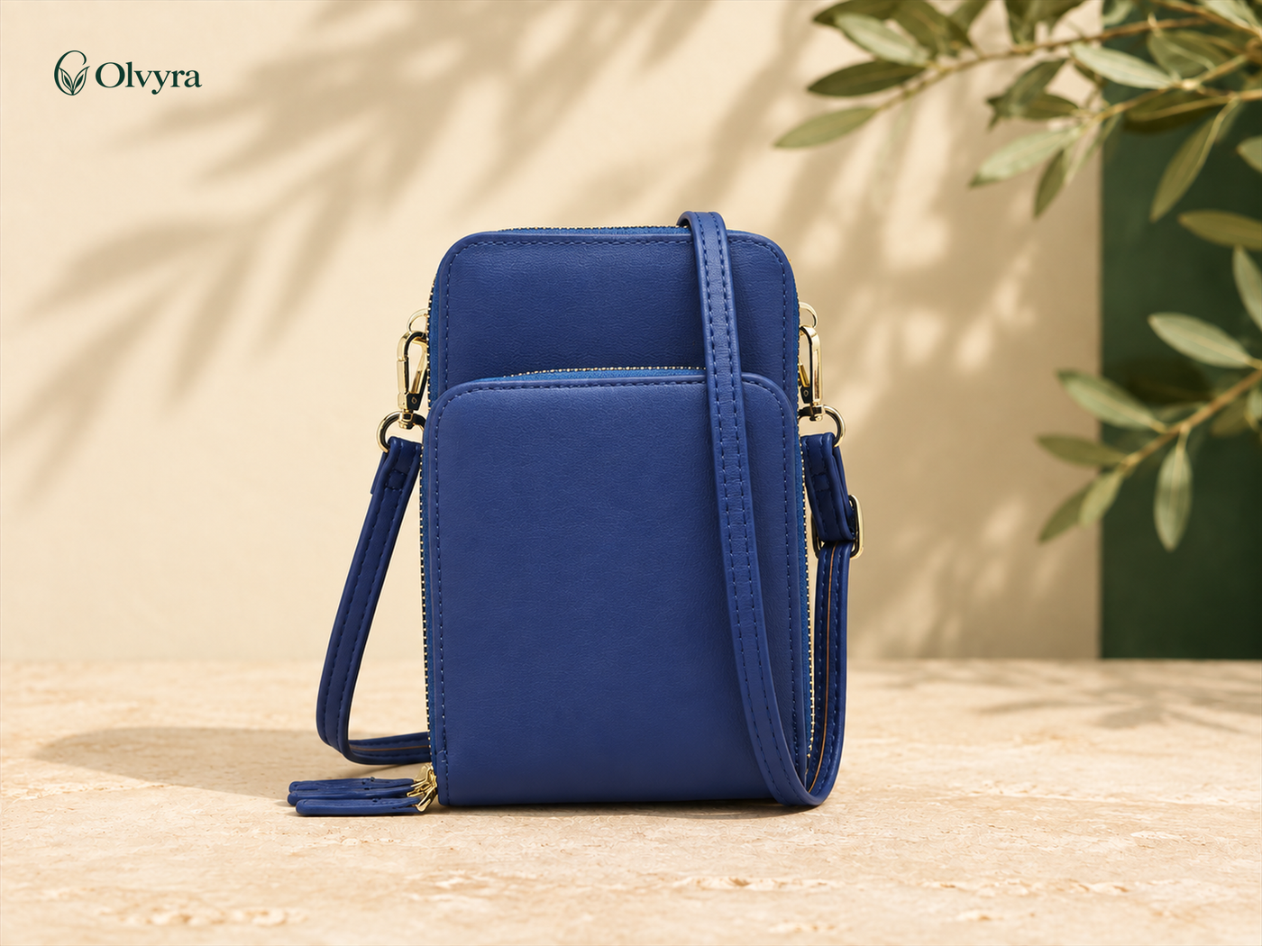 Crossbody phone and wallet pouch