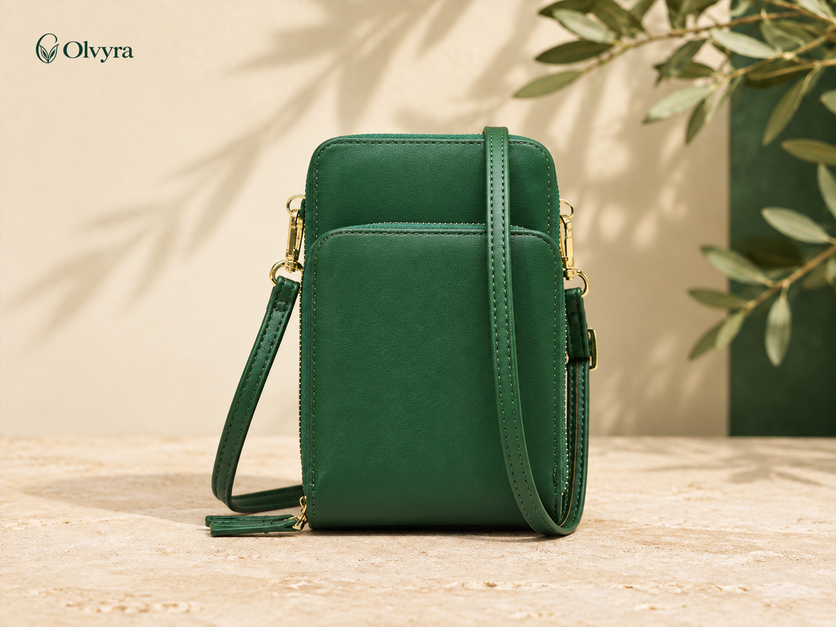 Crossbody phone and wallet pouch