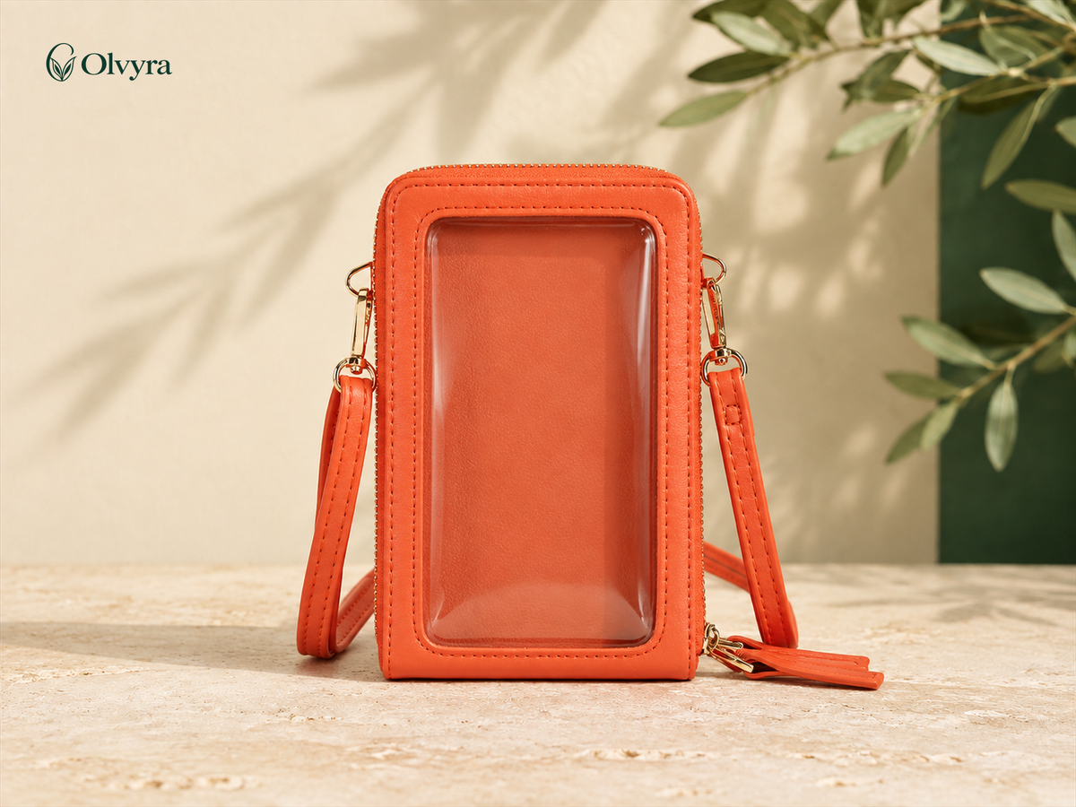Crossbody phone and wallet pouch