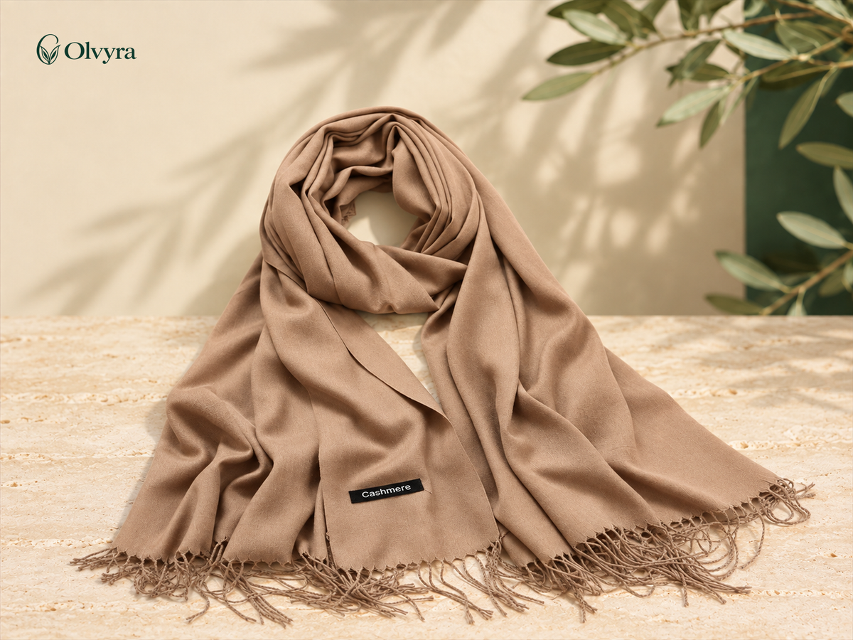 Lightweight scarf and shawl