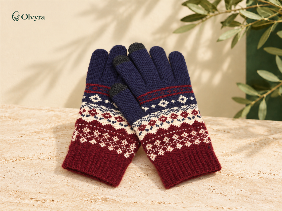 Touchscreen mesh gloves