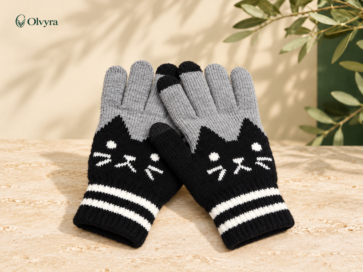 Touchscreen mesh gloves