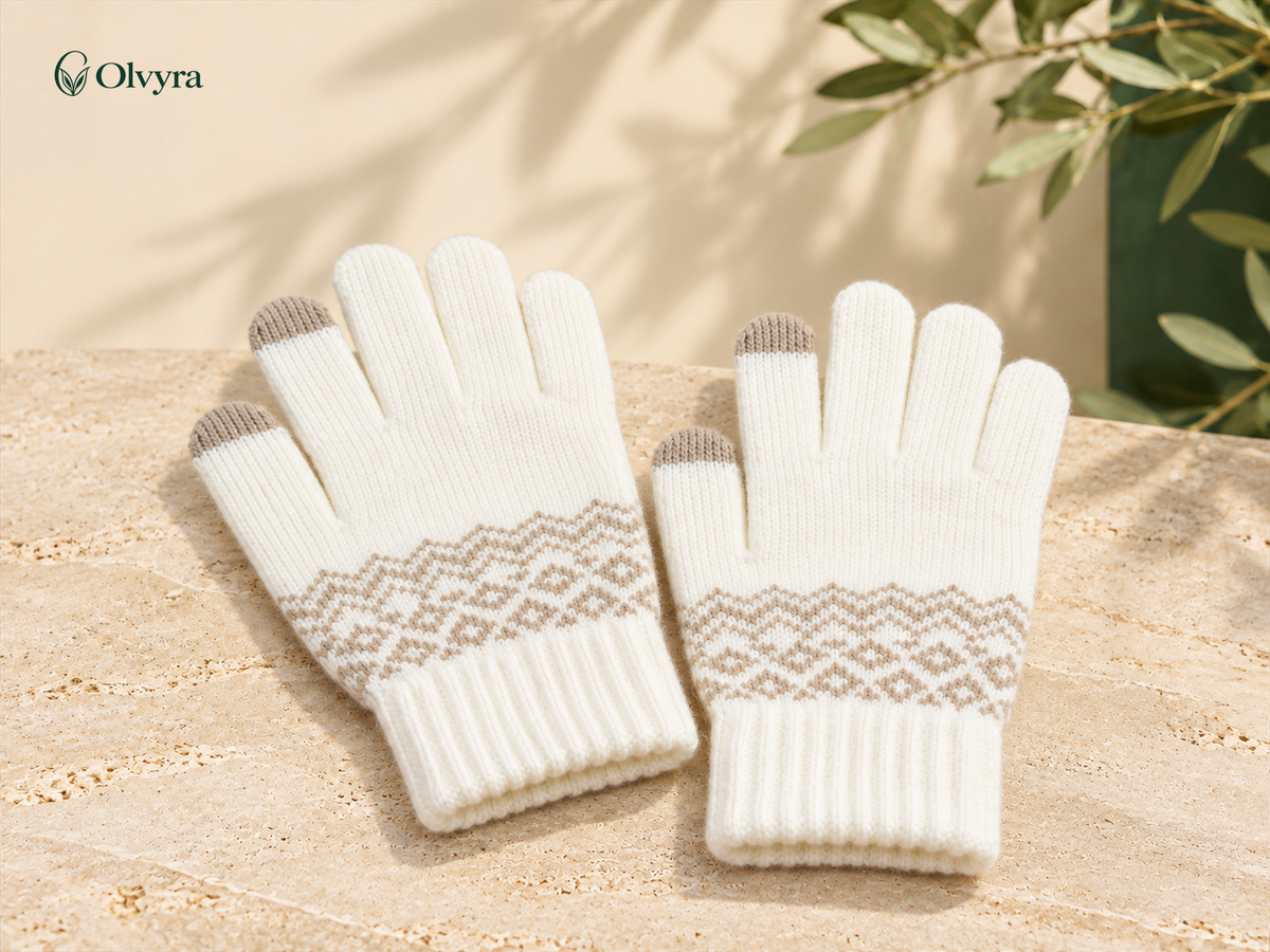 Touchscreen mesh gloves