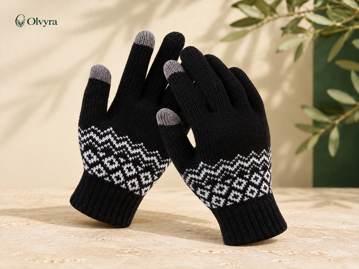 Touchscreen mesh gloves