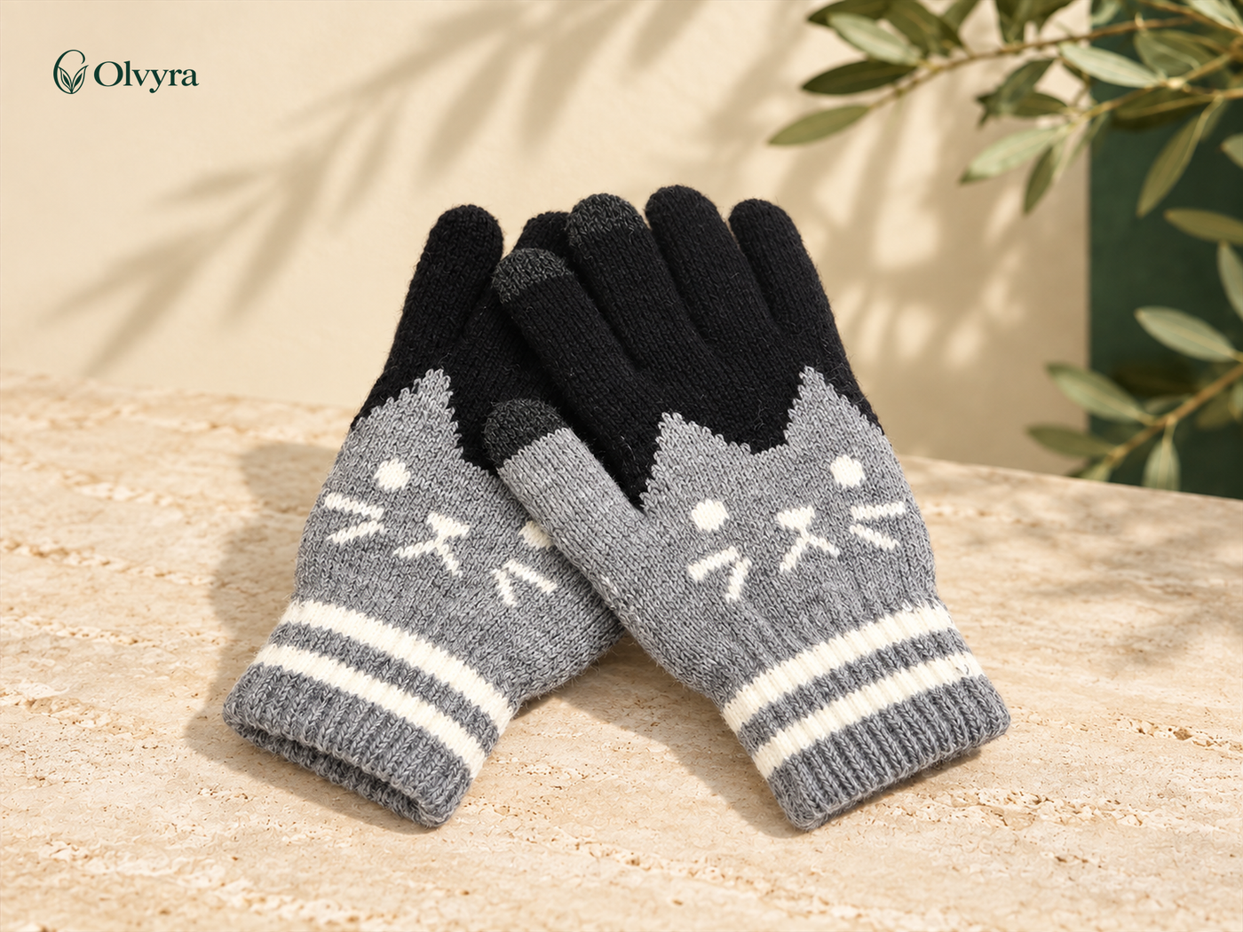 Touchscreen mesh gloves
