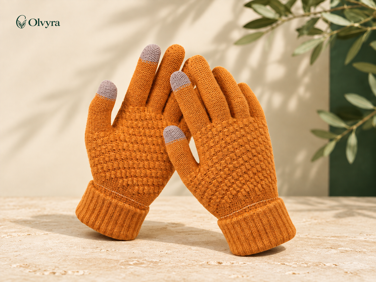 Touchscreen mesh gloves