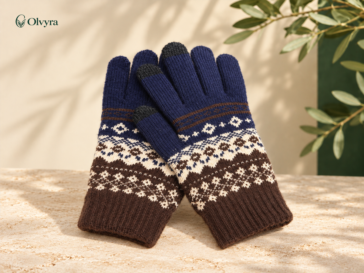 Touchscreen mesh gloves