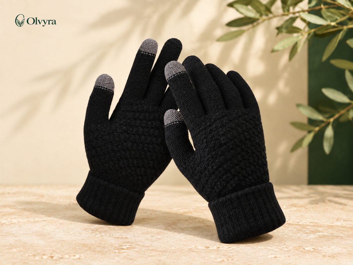 Touchscreen mesh gloves
