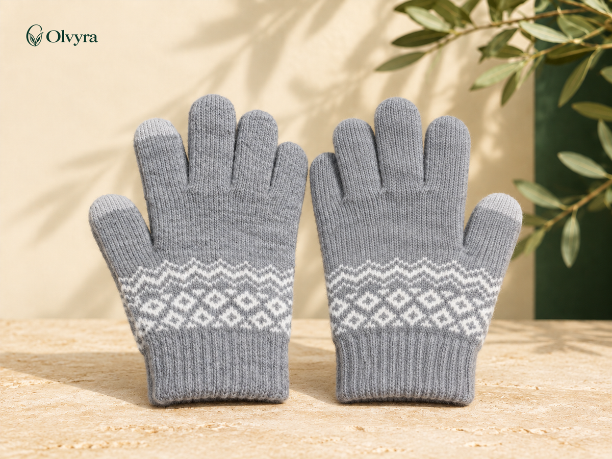 Touchscreen mesh gloves