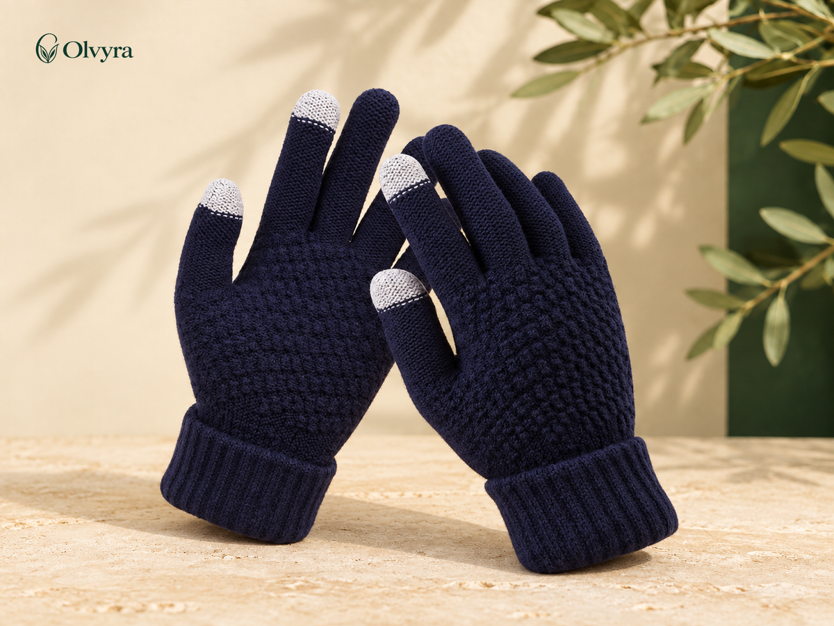 Touchscreen mesh gloves