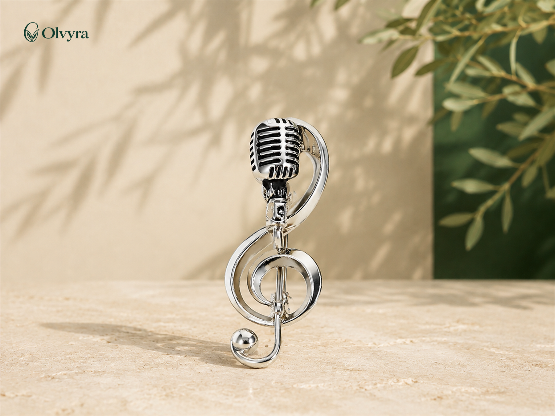 Music and travel novelty brooches