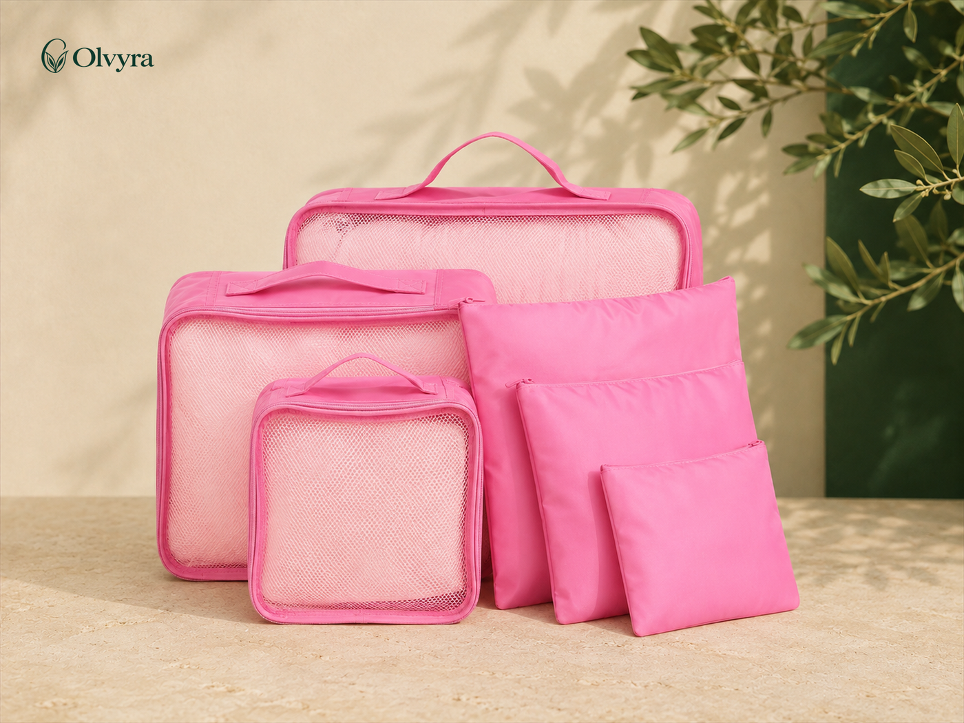 Modular packing organizers
