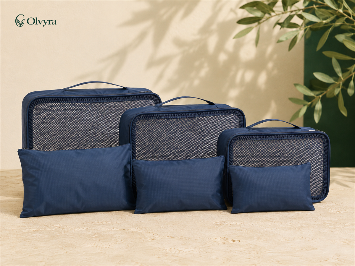 Modular packing organizers