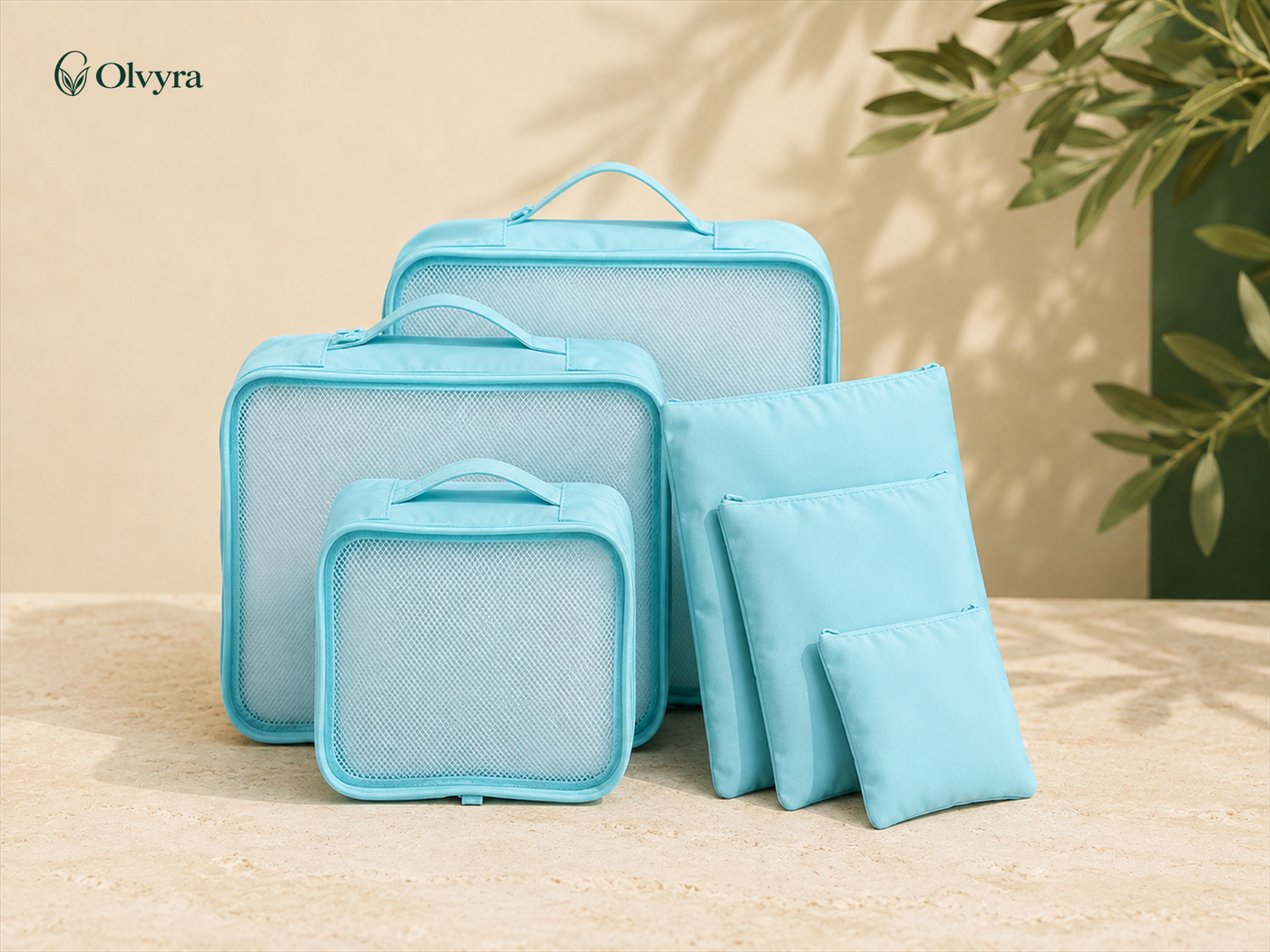 Modular packing organizers