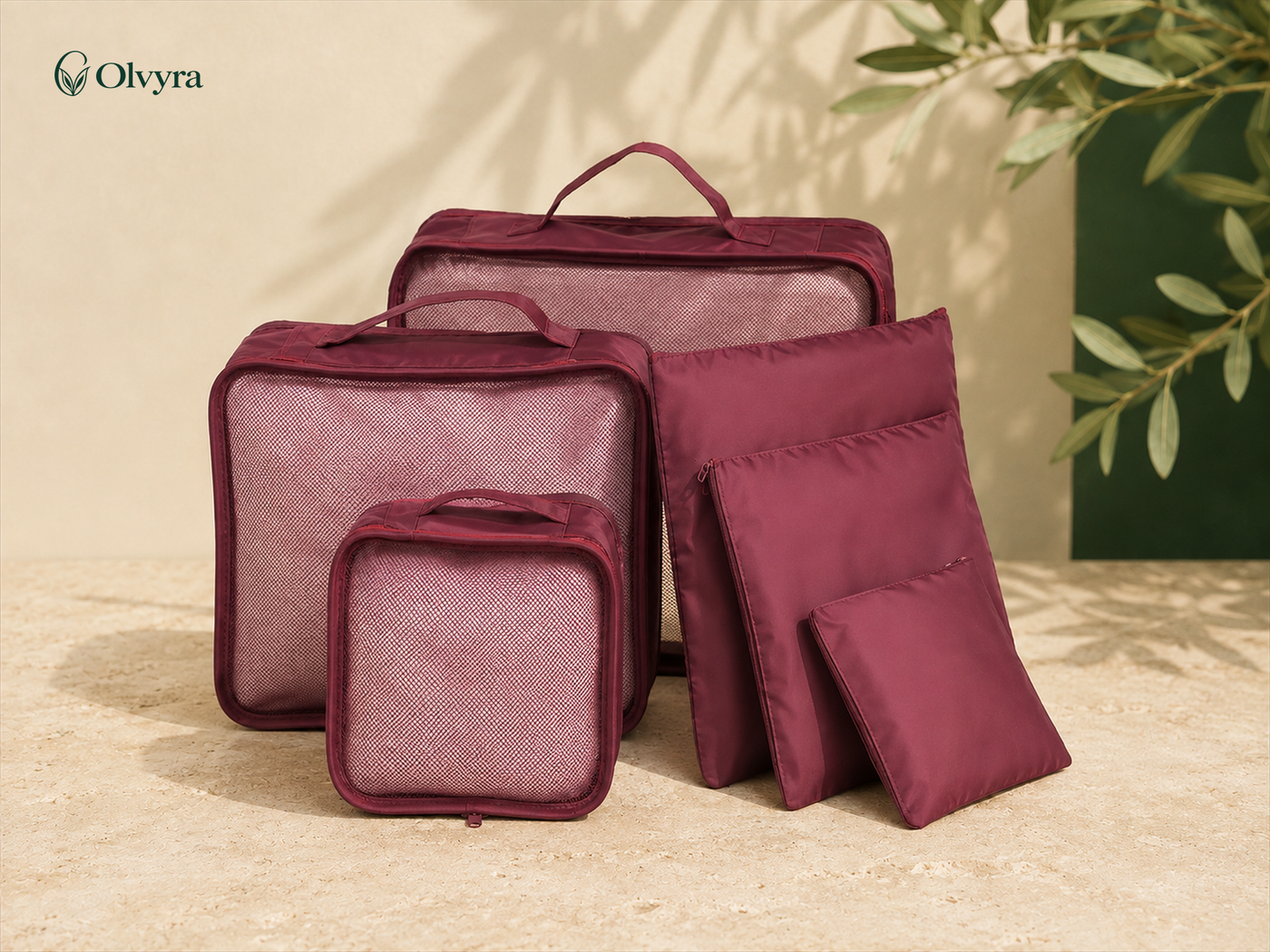Modular packing organizers