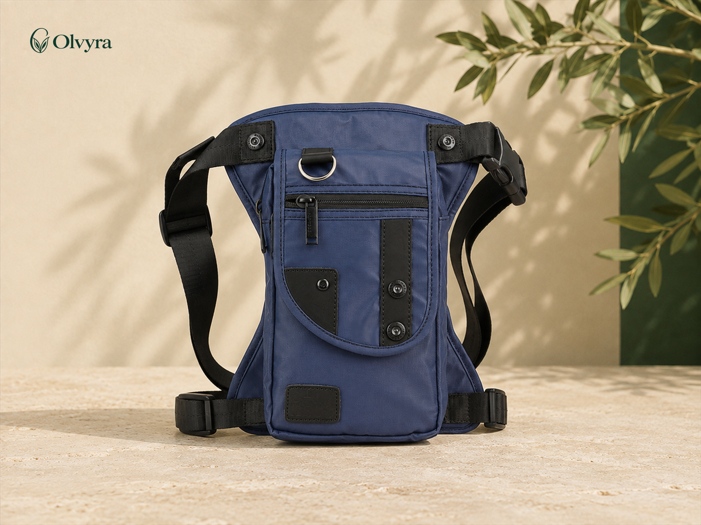 Multi-pocket leg bag