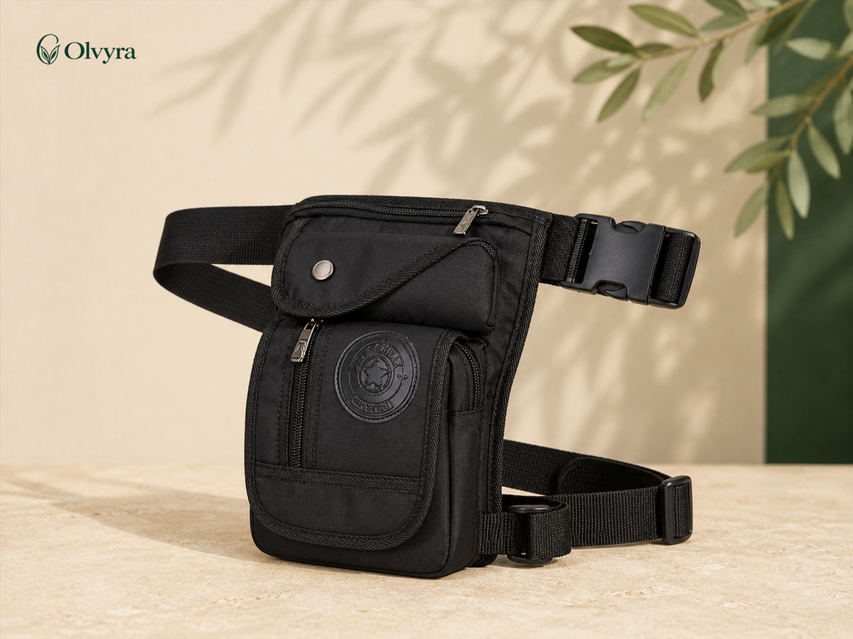 Durable canvas waist bag