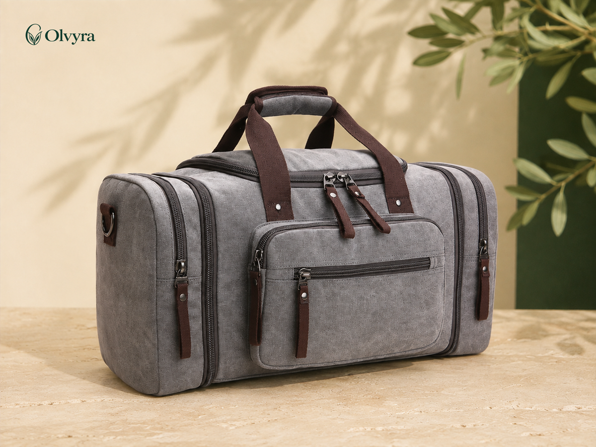 Canvas travel bag