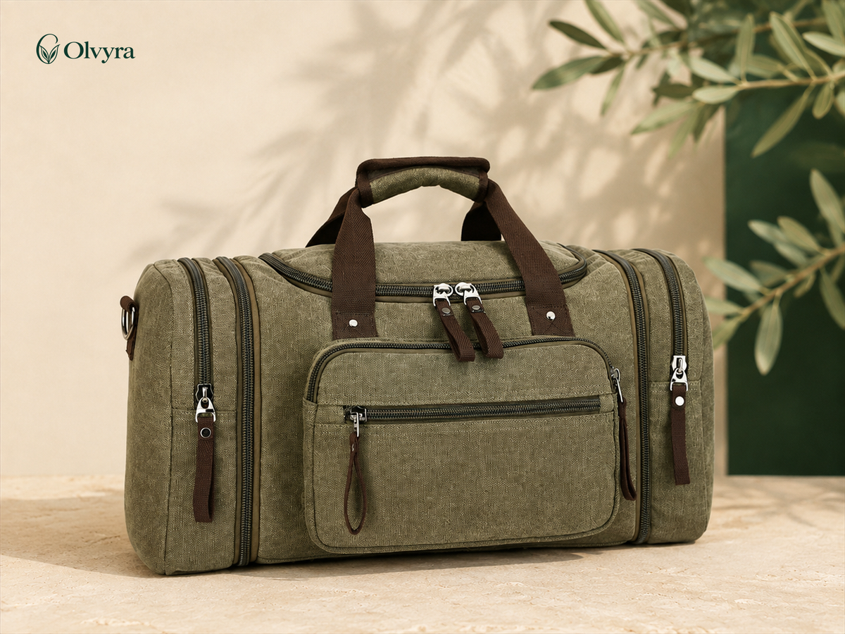 Canvas travel bag