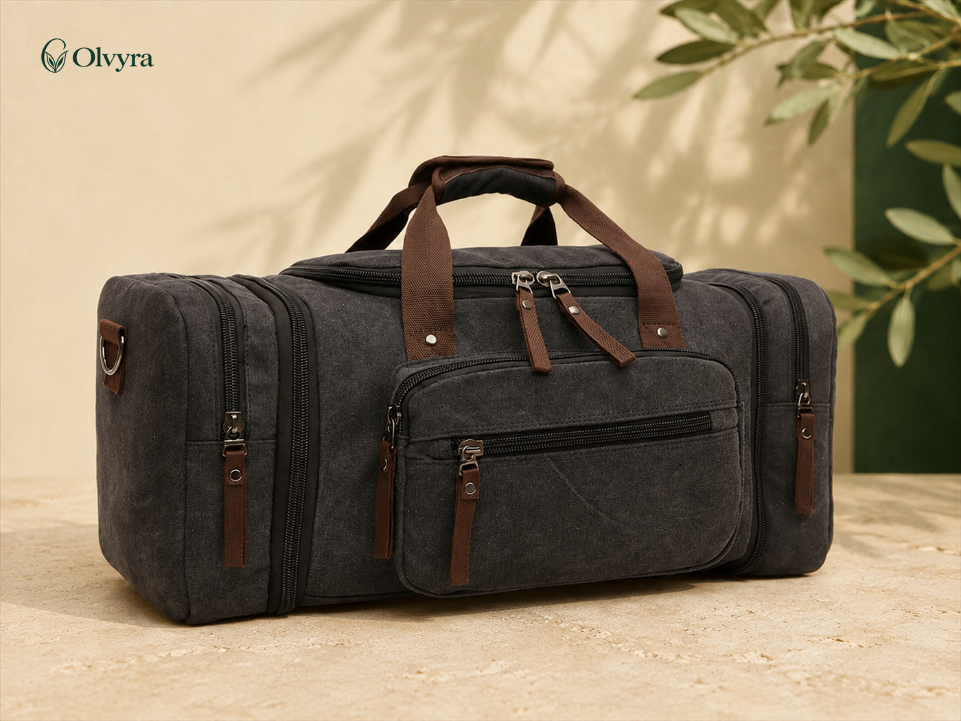 Canvas travel bag