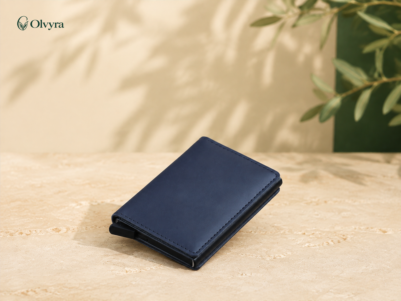 Ultra-slim metal card case