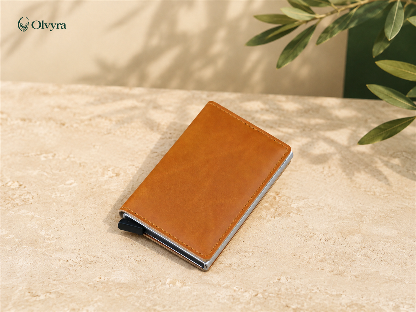 Ultra-slim metal card case