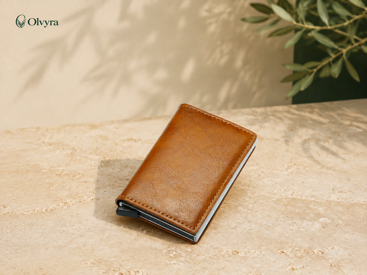 Ultra-slim metal card case