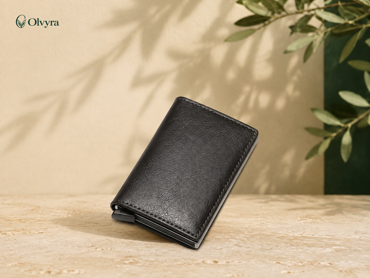 Ultra-slim metal card case