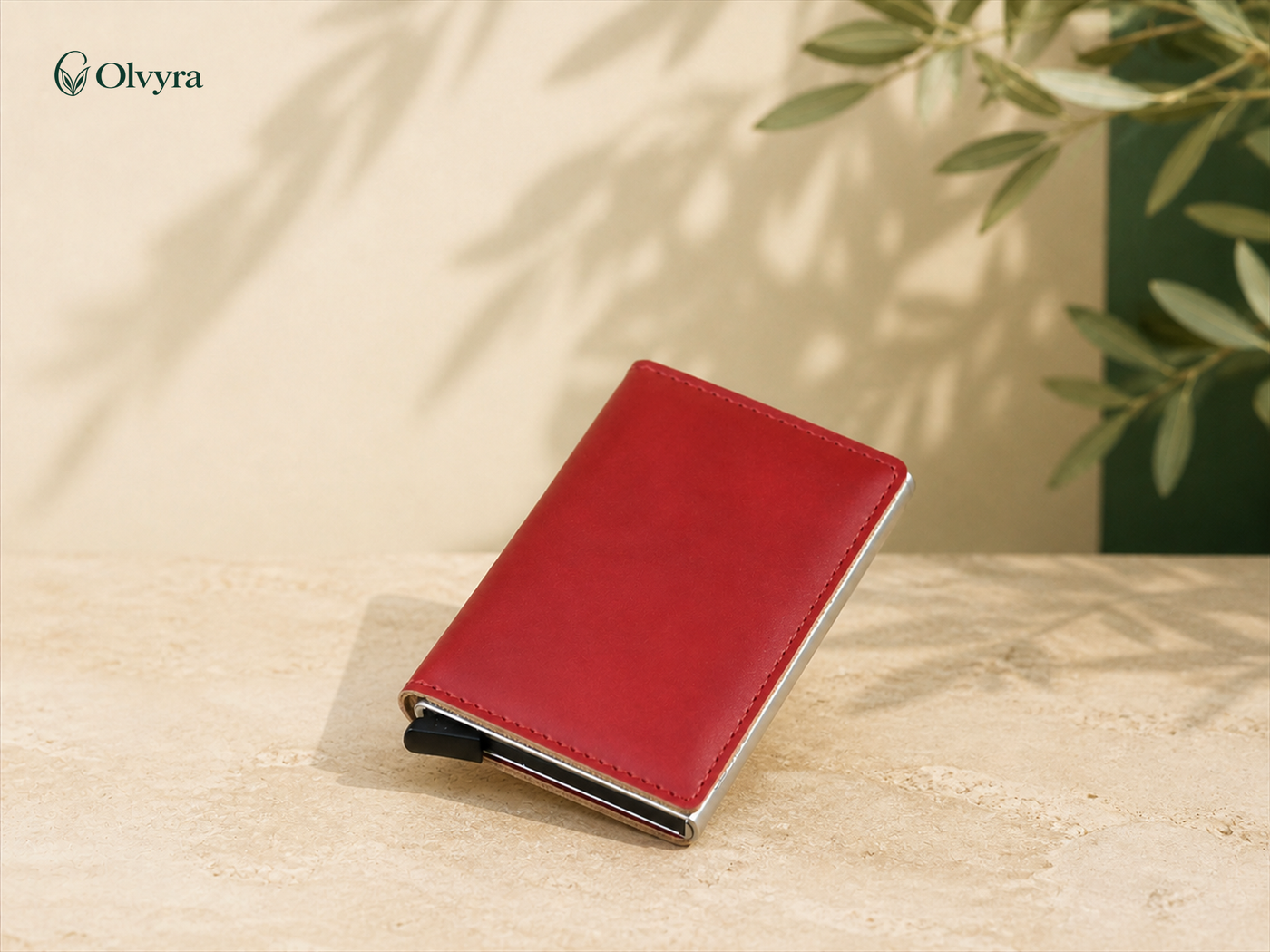 Ultra-slim metal card case