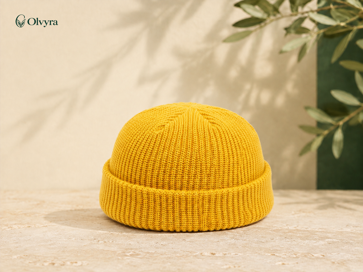 Knitted beanie