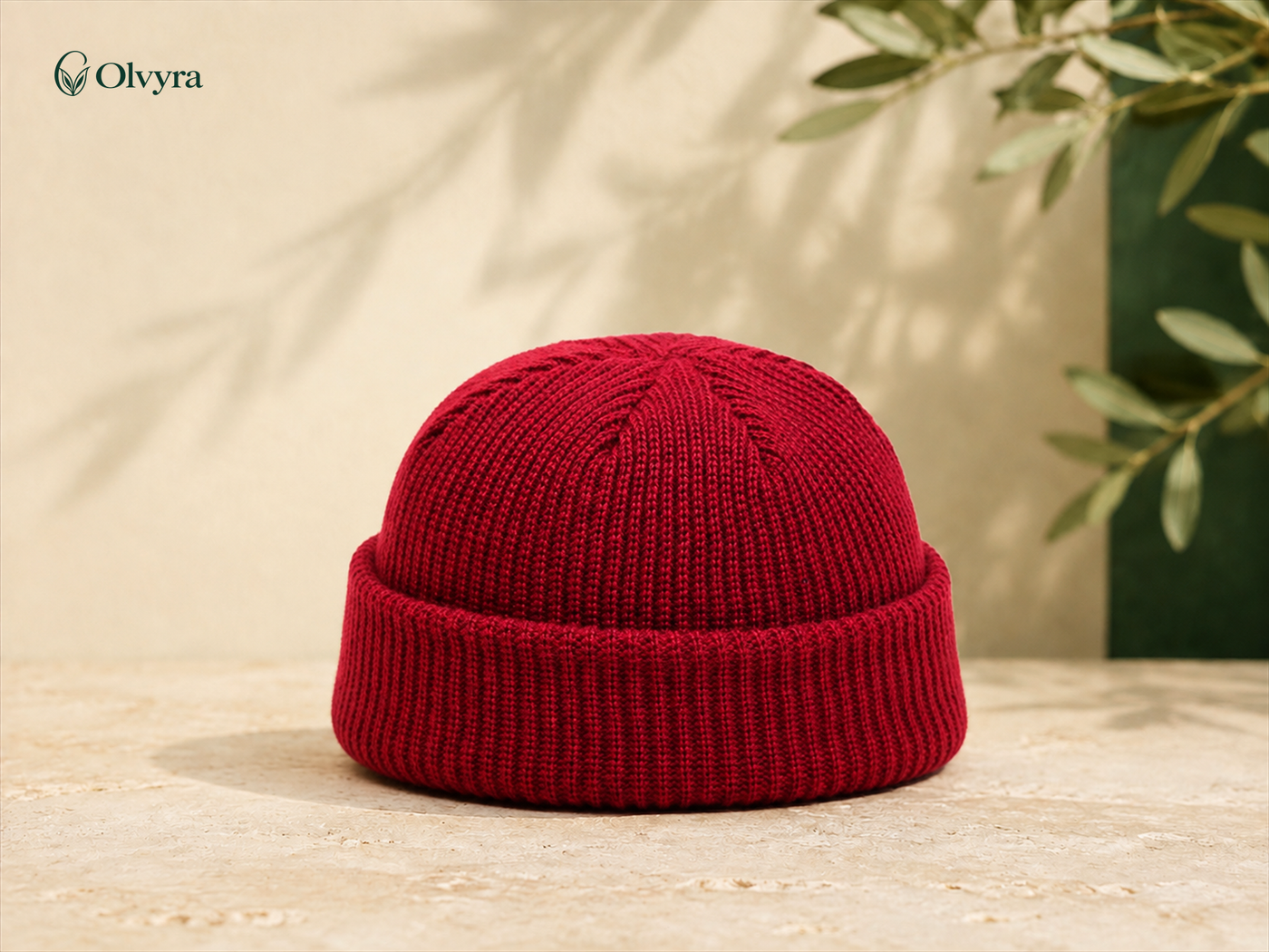 Knitted beanie